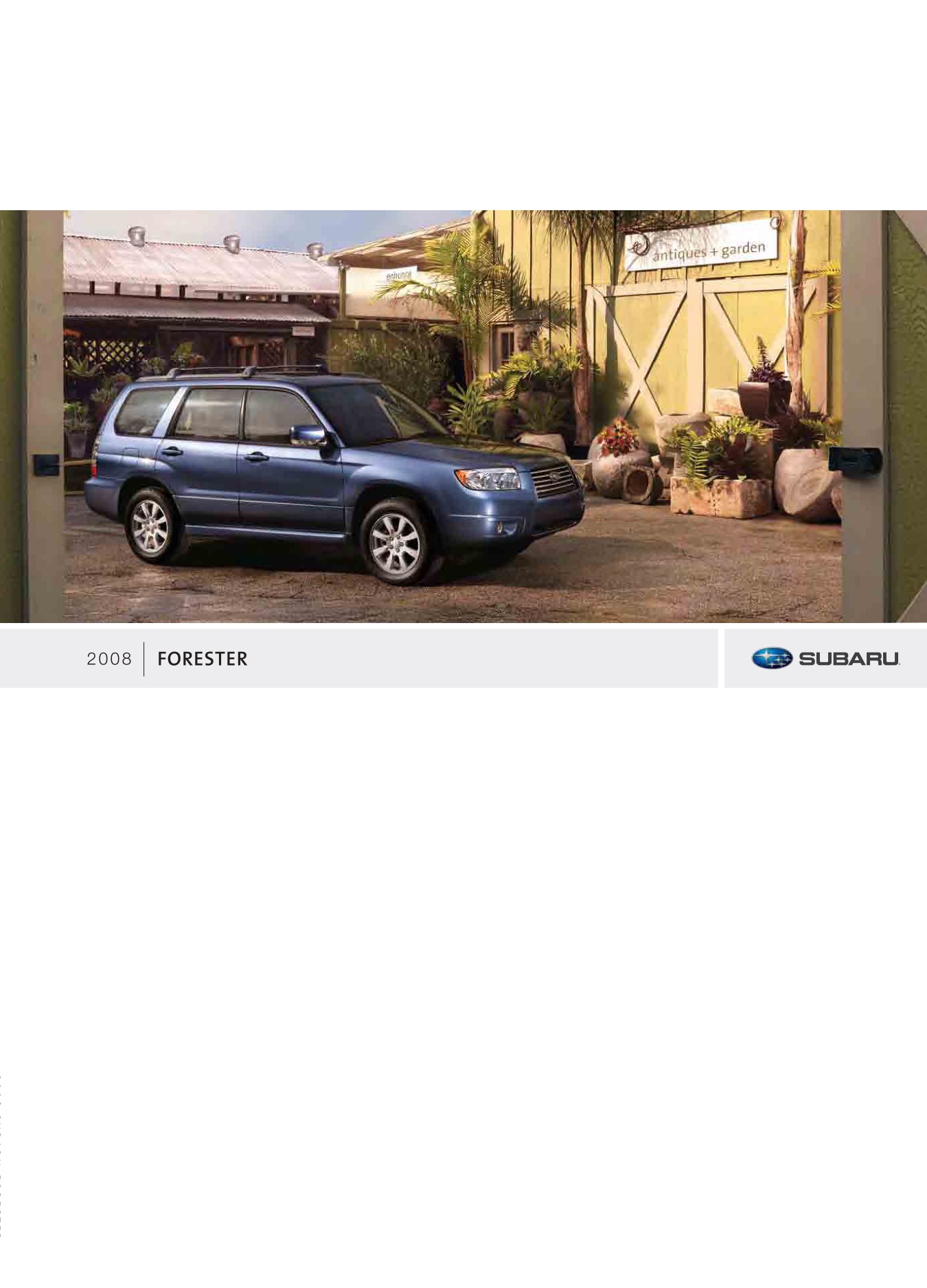 2008 Subaru Forester Brochure Page 11